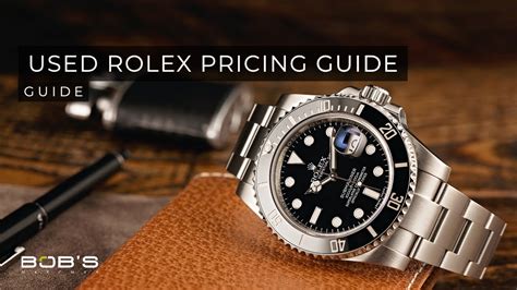 bob's watches rolex price guide|approved used rolex.